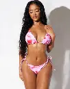 SWIMSUIT TIE PINK