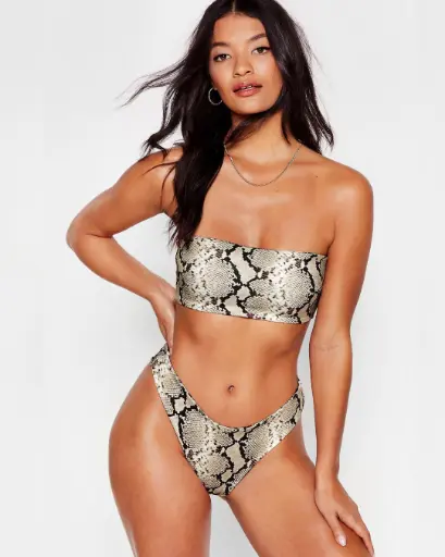 SWIMSUIT PRINT SNAKE