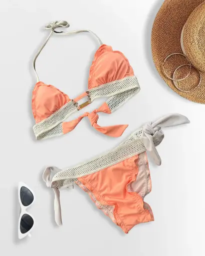 SWIMSUIT ORANGFRA