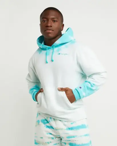HOODIE CHAMPION TIE-DYE OCEAN